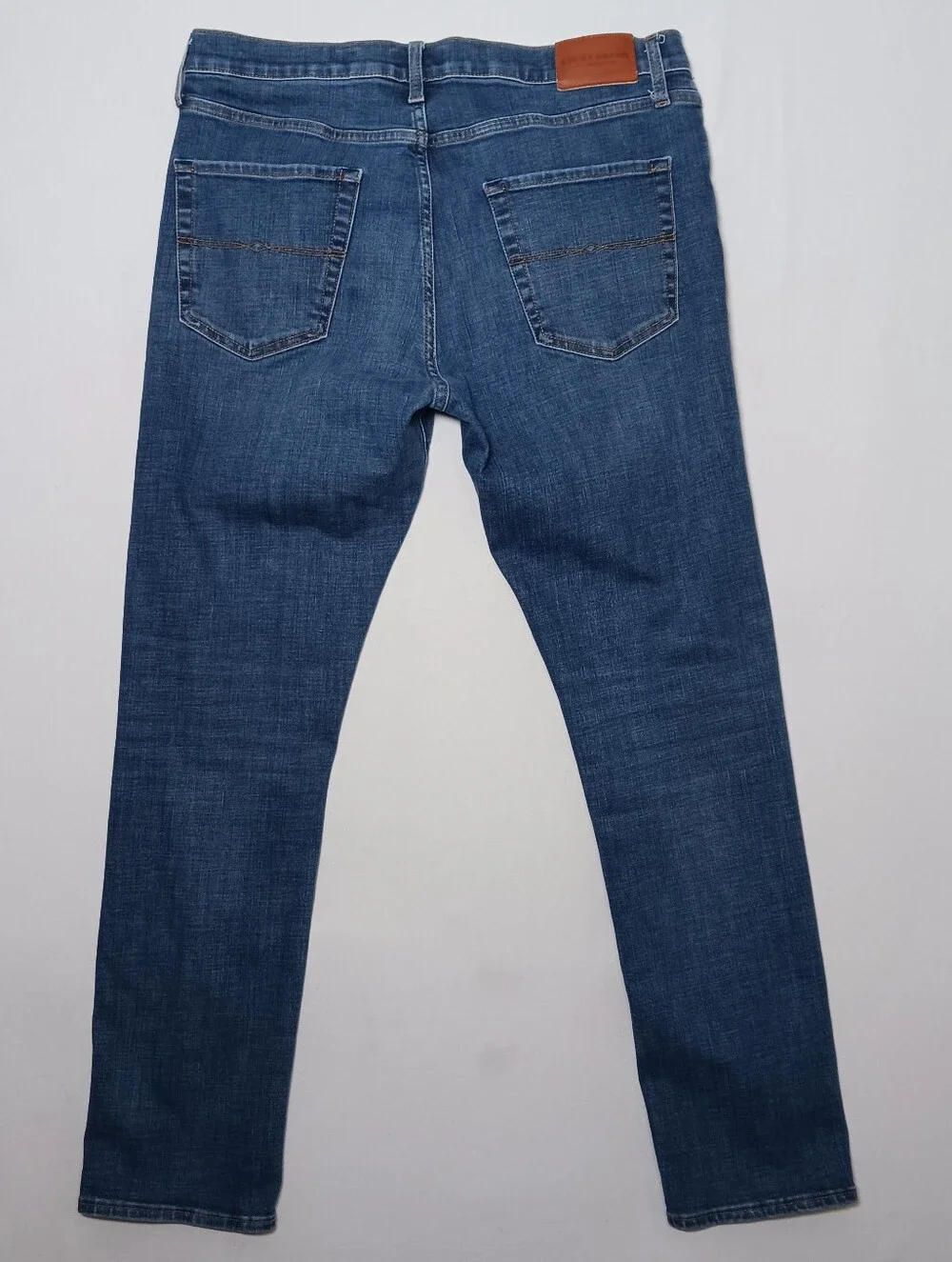 Lucky Brand 410 Mens Athletic Slim Fit Jeans 36X34 Dark Blue Stretch Denim